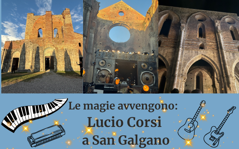 Le magie avvengono: Lucio Corsi a San Galgano